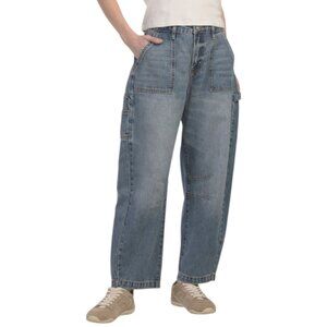 HIDDEN Vintage Classic Cropped Barrel Leg Jeans